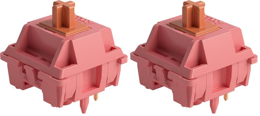 Rosewood Switch 5 Pin Linear Mechanical Keyboard Switches Thocky 40Gf (Pack of 2)