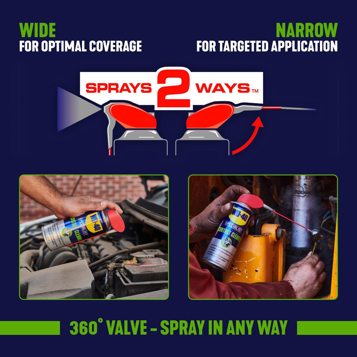 Electrical Contact Cleaner Spray, Residue-Free - 400Ml